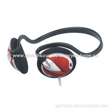 Back-hang Style Stereo Headset with Invisible Microphone